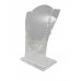 FixtureDisplays® Clear Acrylic Plexiglass Necklace Jewelry Stand Countertop Display 11620-10B